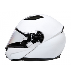 Plasma, casco modulare - Bianco - XS