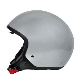 Brio, casco demi-jet - Argento - M