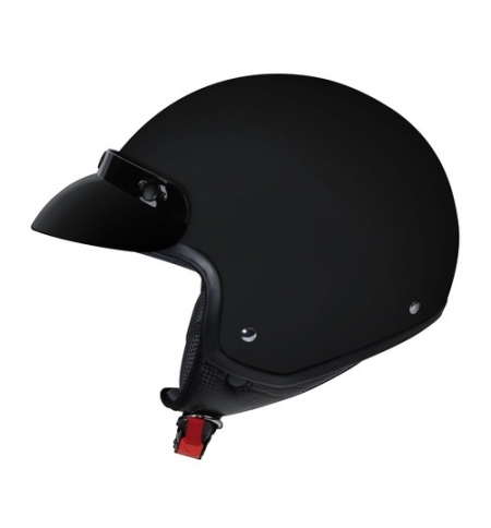 Hiro, casco jet - Nero opaco - XL Hiro, casco jet - Nero opaco - XL