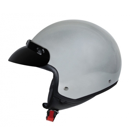 Hiro, casco jet - Argento - XS Hiro, casco jet - Argento - XS