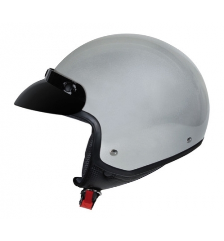 Hiro, casco jet - Argento - L Hiro, casco jet - Argento - L