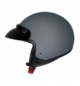 Hiro, casco jet - Canna fucile opaco - XS