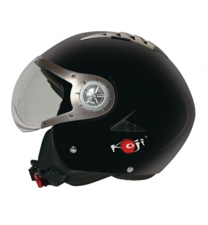 Tomcat, casco jet - Nero opaco - XS