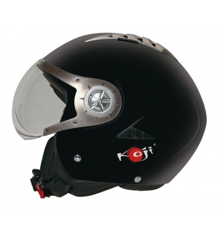 Tomcat, casco jet - Nero opaco - XS