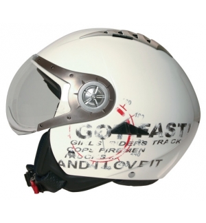 Tomcat casco jet koji - bianco - xxl