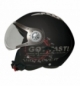 Tomcat casco jet Koji - Nero opaco - XS