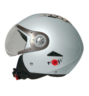 Tomcat casco jet Koji - Argento - S