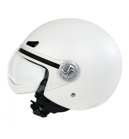 Helio, casco jet - Bianco opaco - M