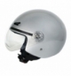 Helio, casco jet - Argento - XL