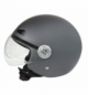 Helio, casco jet - Canna fucile opaco - L