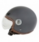 Helio-Plus, casco jet - Canna fucile opaco - XS