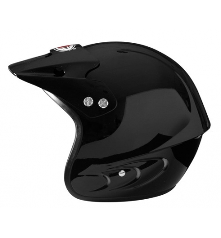 Kj-8, casco jet - nero - s