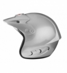 Kj-8, casco jet - argento - m