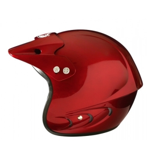 Kj-8, casco jet - rosso - s