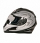 KJ-1, casco integrale fiberglass - Nero opaco - XS