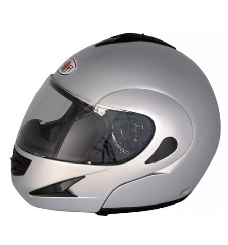 KJ-7, casco modulare - Argento - XS