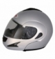 Kj-7, casco modulare - argento - s