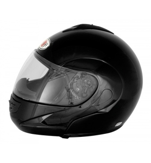 Kj-7, casco modulare - nero - xs