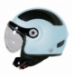 Kj-5, casco jet - azzurro - m