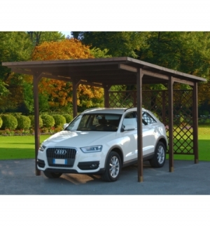 Carport Con Grigliati Cm 320x495