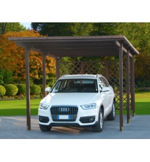 Carport Con Grigliati Cm 320x495