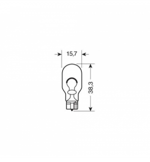 12V Original Line - WY16W - 16W - W2,1x9,5d - 1 pz - Sfuso