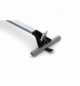 Snap-Fit Alu coppia barre portatutto telescopiche in alluminio - Mis. 1 - 80?111 cm