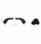 Snap Steel coppia barre portatutto telescopiche in acciaio