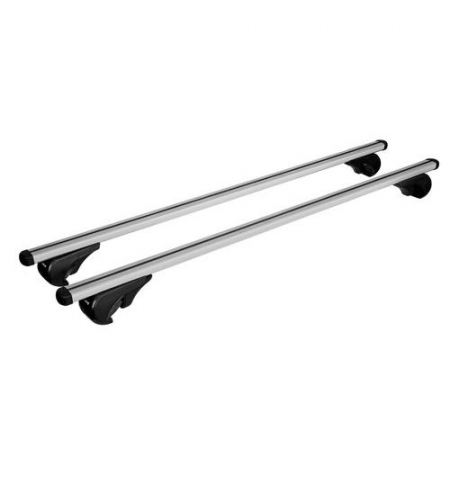 Cp.barre p/tutto yuro"l"127cm alluminio per vetture con railing standard