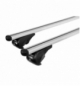 Cp.barre p/tutto yuro"l"127cm alluminio per vetture con railing standard