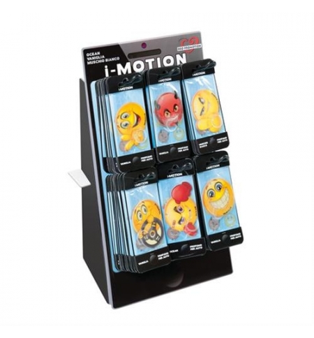 Espos.deodor."imotion" 72 pz. 3 profumi-6 soggetti assort. Espos.deodor."imotion" 72 pz. 3 profumi-6 soggetti assort.