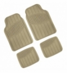 Kyoto, serie tappeti universali in pvc 4 pezzi - Beige