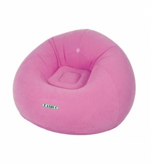 Bertoni Lazy Rosa Pouf Gonfiabile