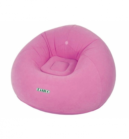 Bertoni Lazy Rosa Pouf Gonfiabile