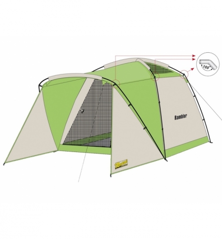 Bertoni Rambler 3 Tenda a Igloo