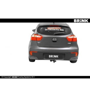 Gancio estraibile BMA Kia RIO - 2011 2017