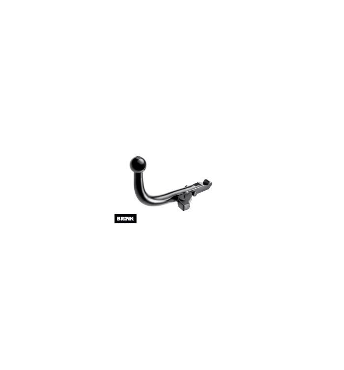 STEINHOF Gancio Traino Fisso Per Skoda Fabia I 6Y Station Wagon (2001-2007), Con Kit Elettrico 7 Poli Universale, Omologato