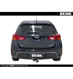 Gancio estraibile BMA Toyota AURIS - BERLINA 2013