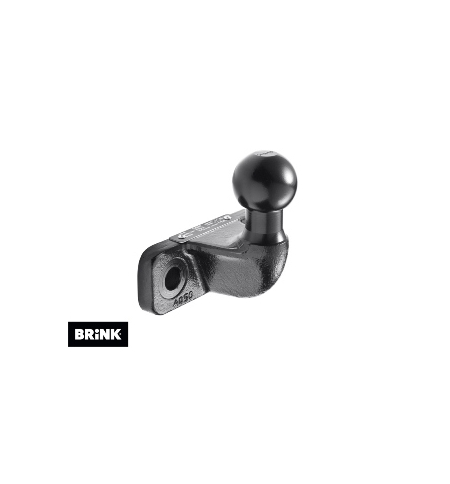 Gancio flangiato 2 fori Toyota HI LUX - CON PARAURTI 2005 2015