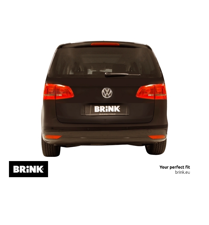 Gancio Traino Fisso STEINHOF Per VW Touran I (03.2003-08.2015) Con Kit Elettrico 13 Poli