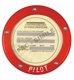 P/assicurazione"pilot"rosso