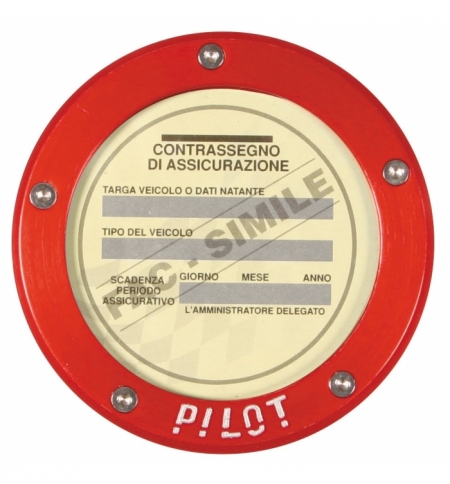 P/assicurazione"pilot"rosso