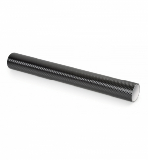 Super-tech pellicola 3-d carbon look nero 50-75cm