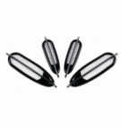 Set 4 prese aria c/rete all.