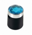 Set 20 copribulloni"crystal" 19mm., Blu