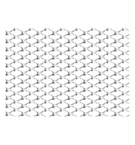 Racing grill 120x20 rombo piccolo col. Lucido