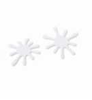 "splash" cp. Decorazioni adesive - bianco