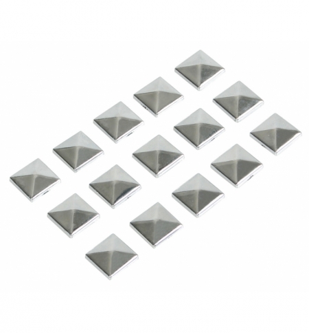 Set 15 borchie "decor-studs" 10x10mm