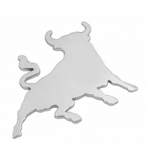 Emblema cromato"bull"