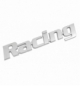 Emblema cromato"racing"